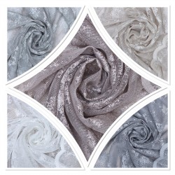 32535 V-1804 Wholesale Raschel Knit Tulle Curtain Fabrics Living Room and Bedroom Curtains 5 Models 100% Polyester